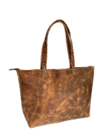 Cartera Tote Bag correas animal print principal