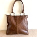 Cartera cuero Color Café principal
